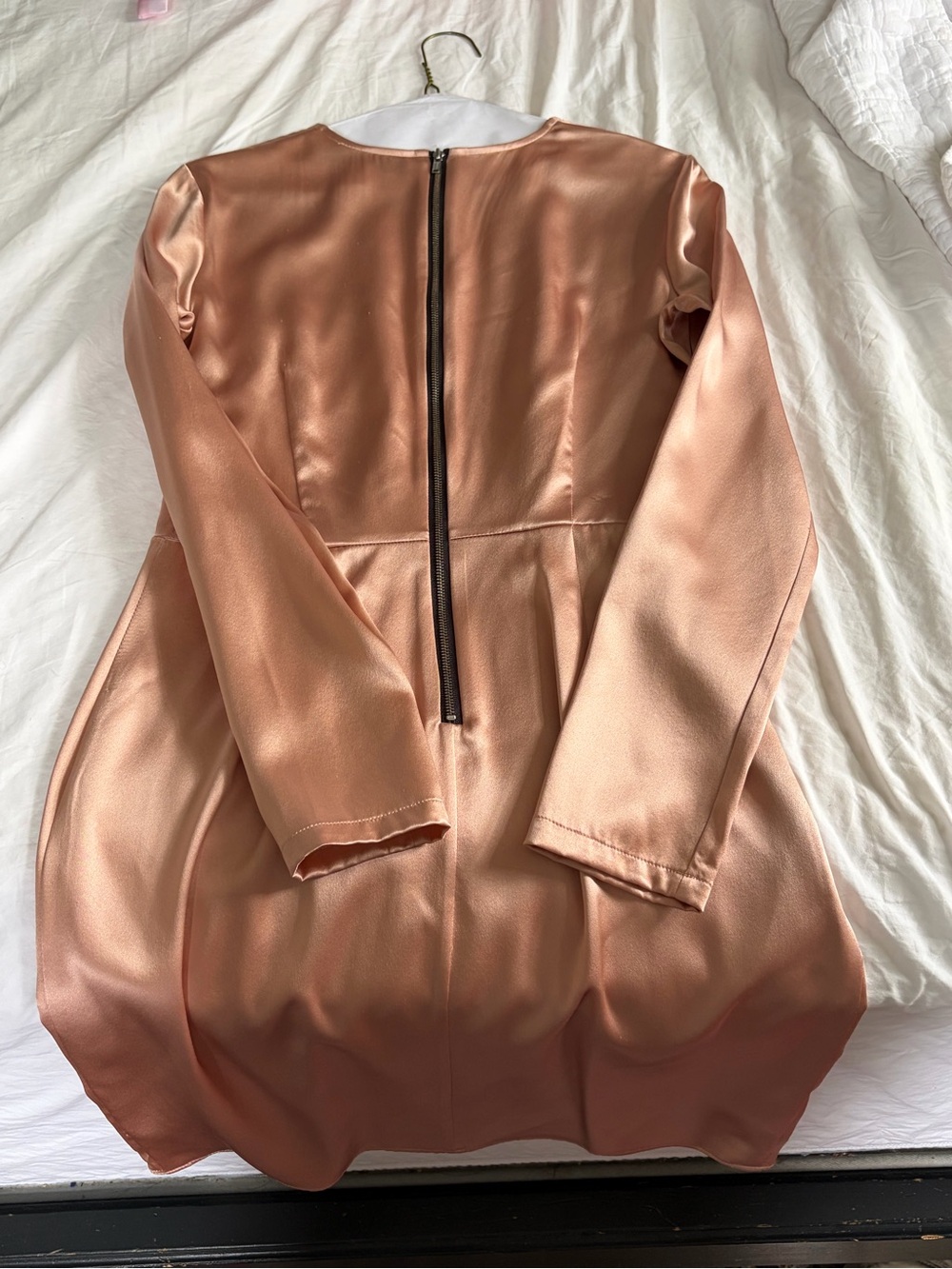 Fleur du Mal Blush Pink Silk Dress - Picture 5 of 5